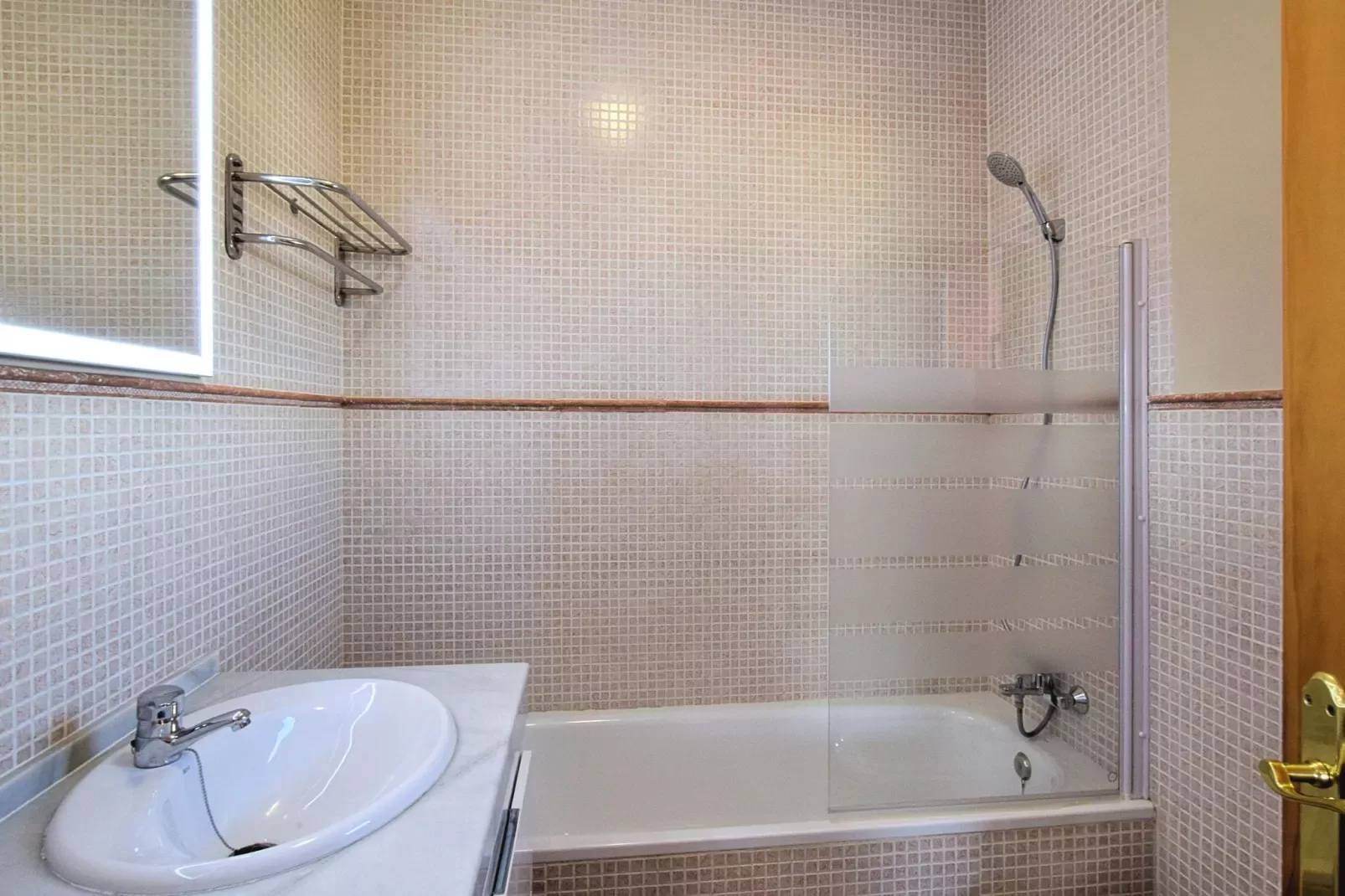La Perla Escondida-Badkamer