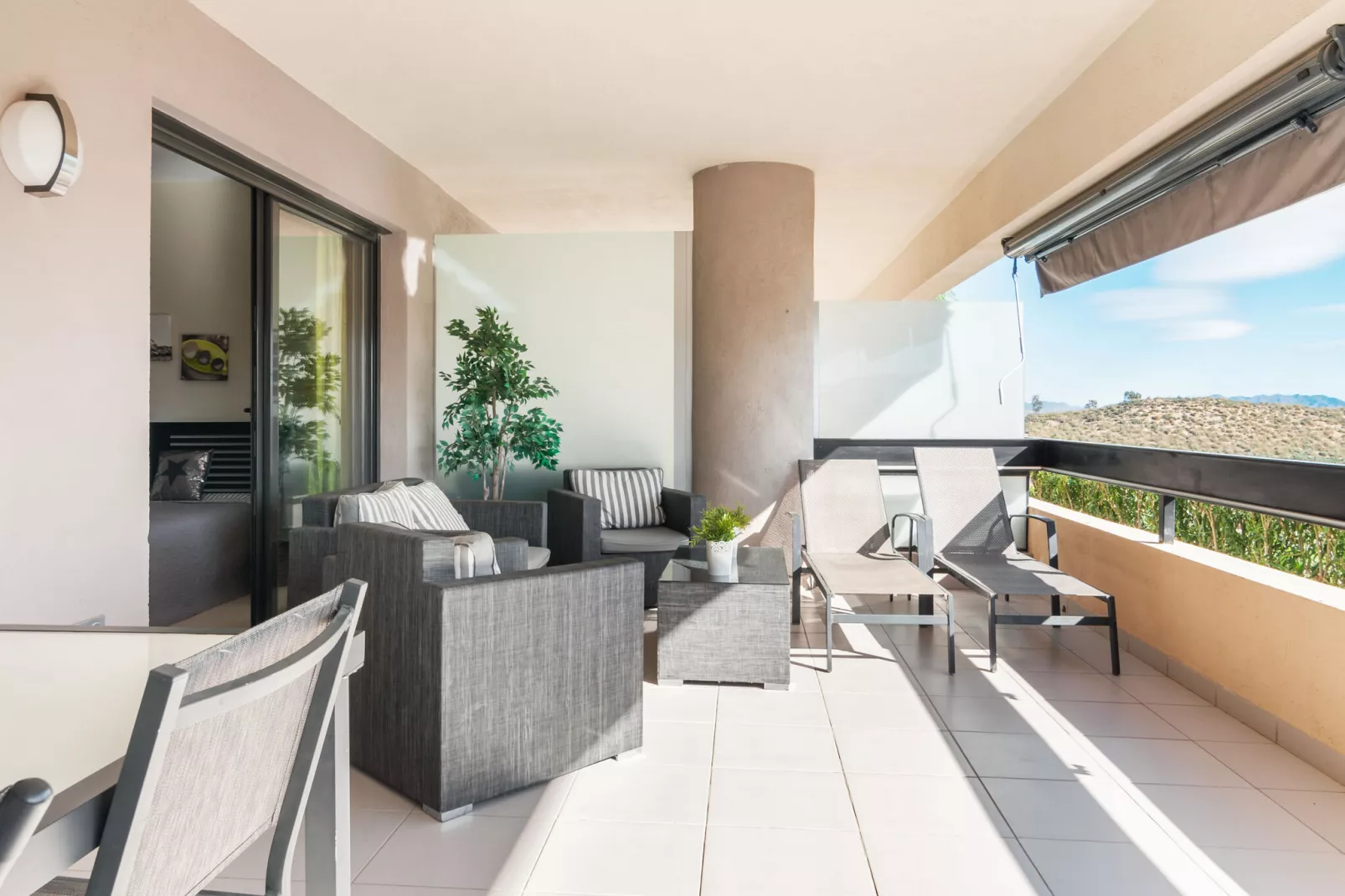 Valle del Este-Terrasbalkon