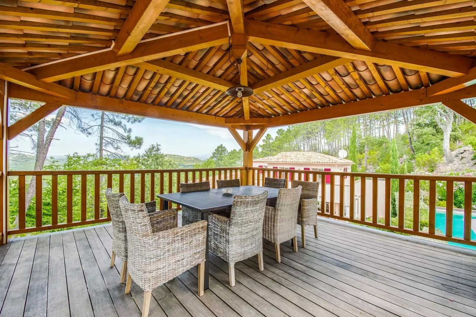 Villa Porthos-Terrasbalkon