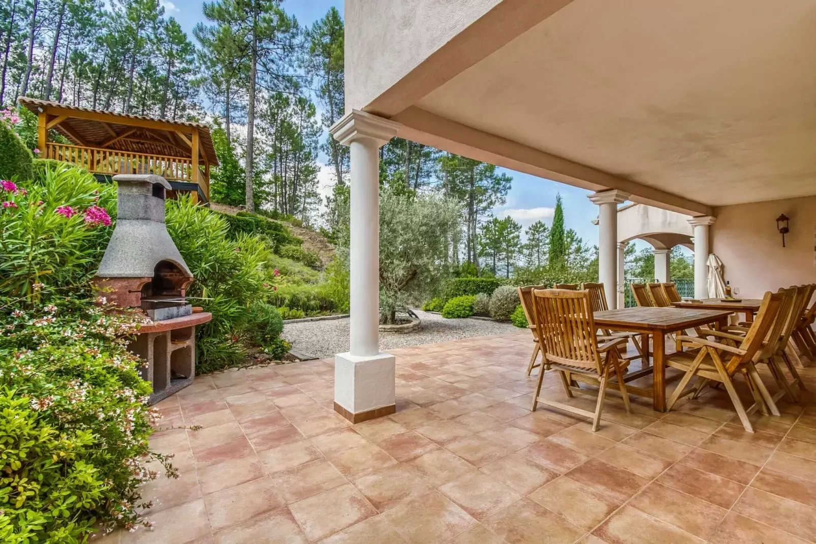 Villa Porthos-Terrasbalkon