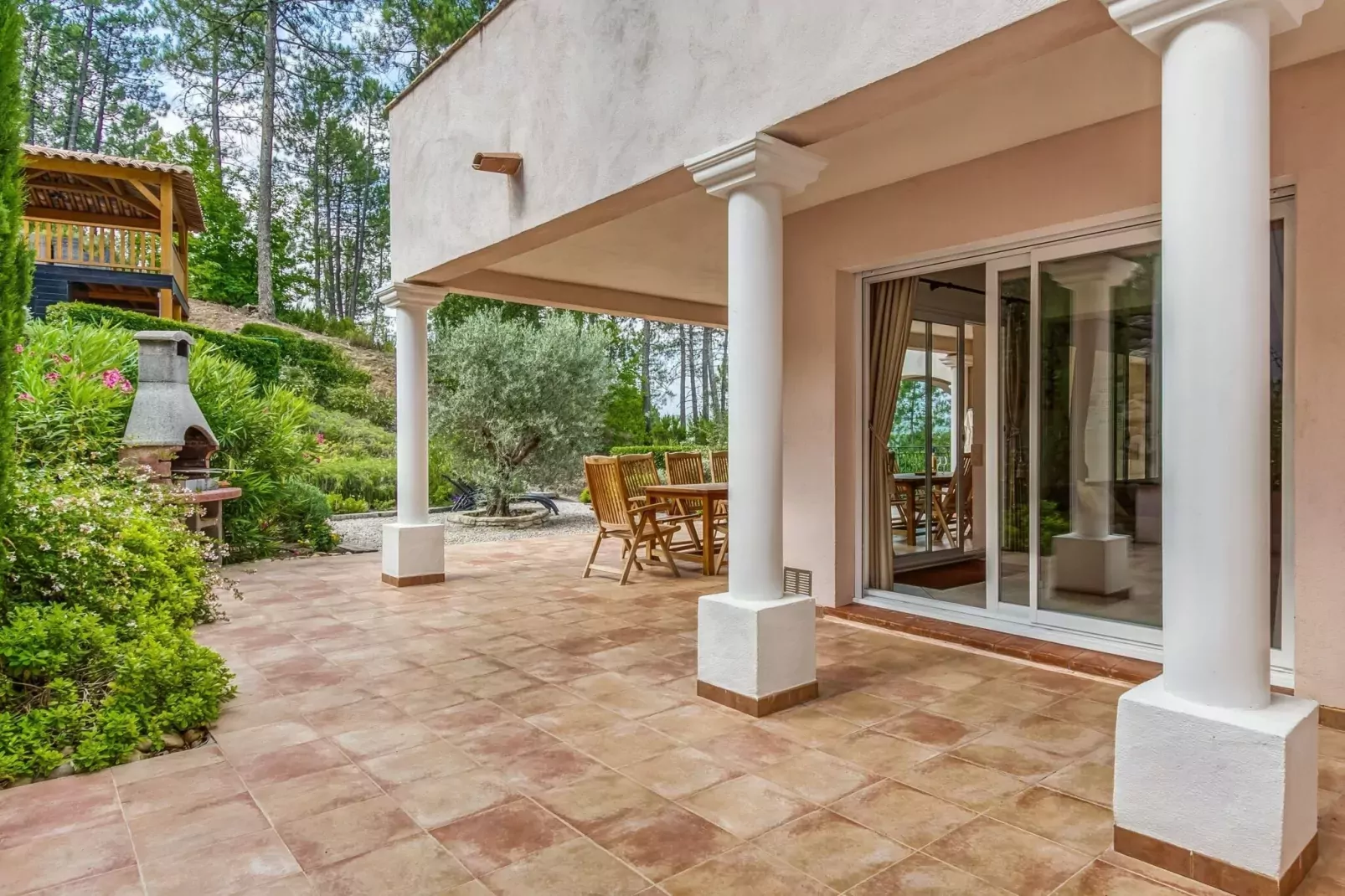 Villa Porthos-Terrasbalkon
