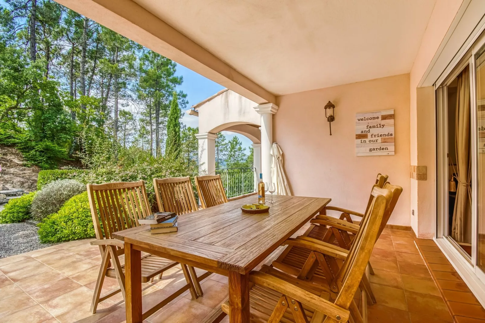 Villa Porthos-Terrasbalkon