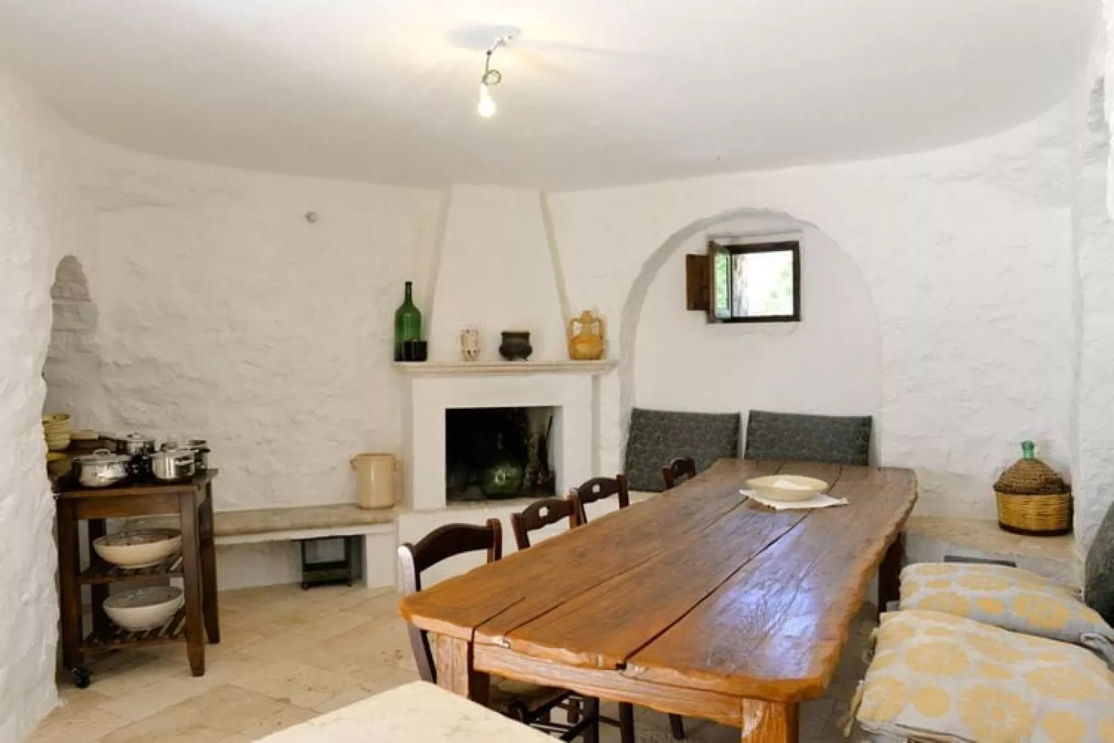 Trullo Cisternino - Type Trullo Francesco Fragnelli-Woonkamer