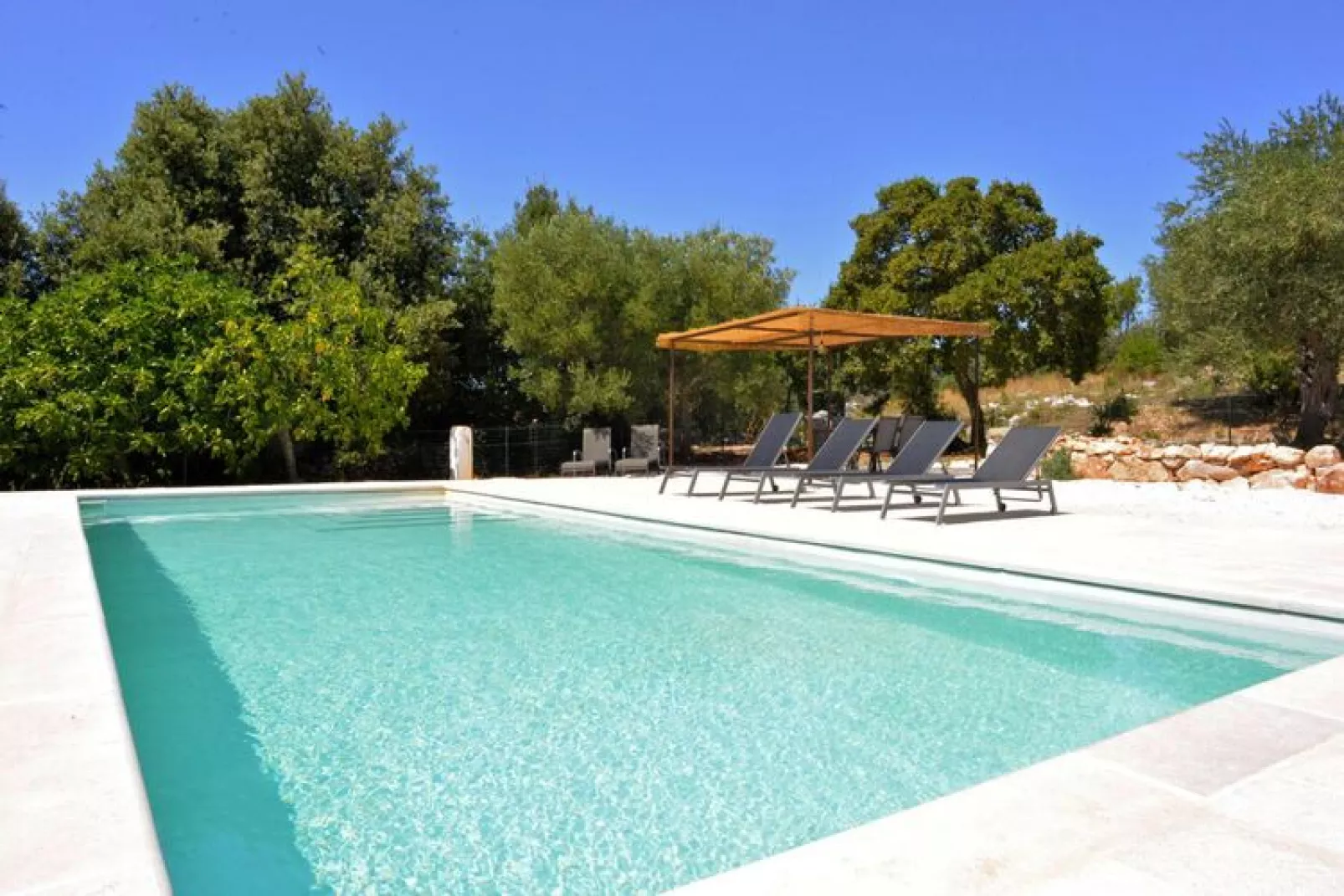 Trullo Cisternino - Type Trullo Francesco Fragnelli-Zwembad
