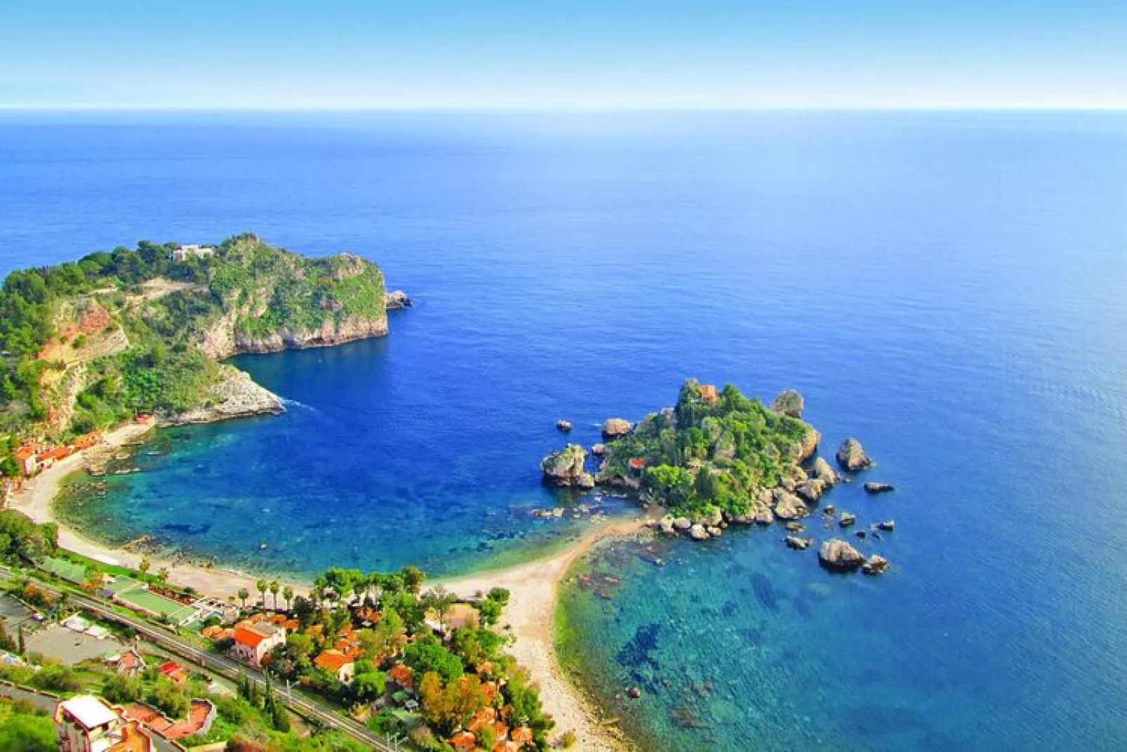Apartments Taormina-Le Villette Aloe 5 pax-Waterzicht