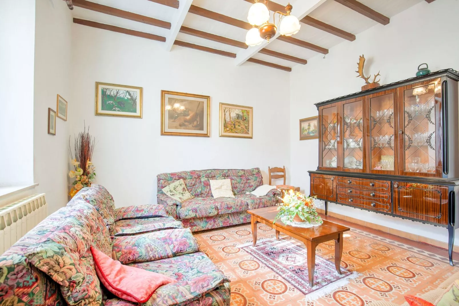 La Casa dei Nonni-Woonkamer