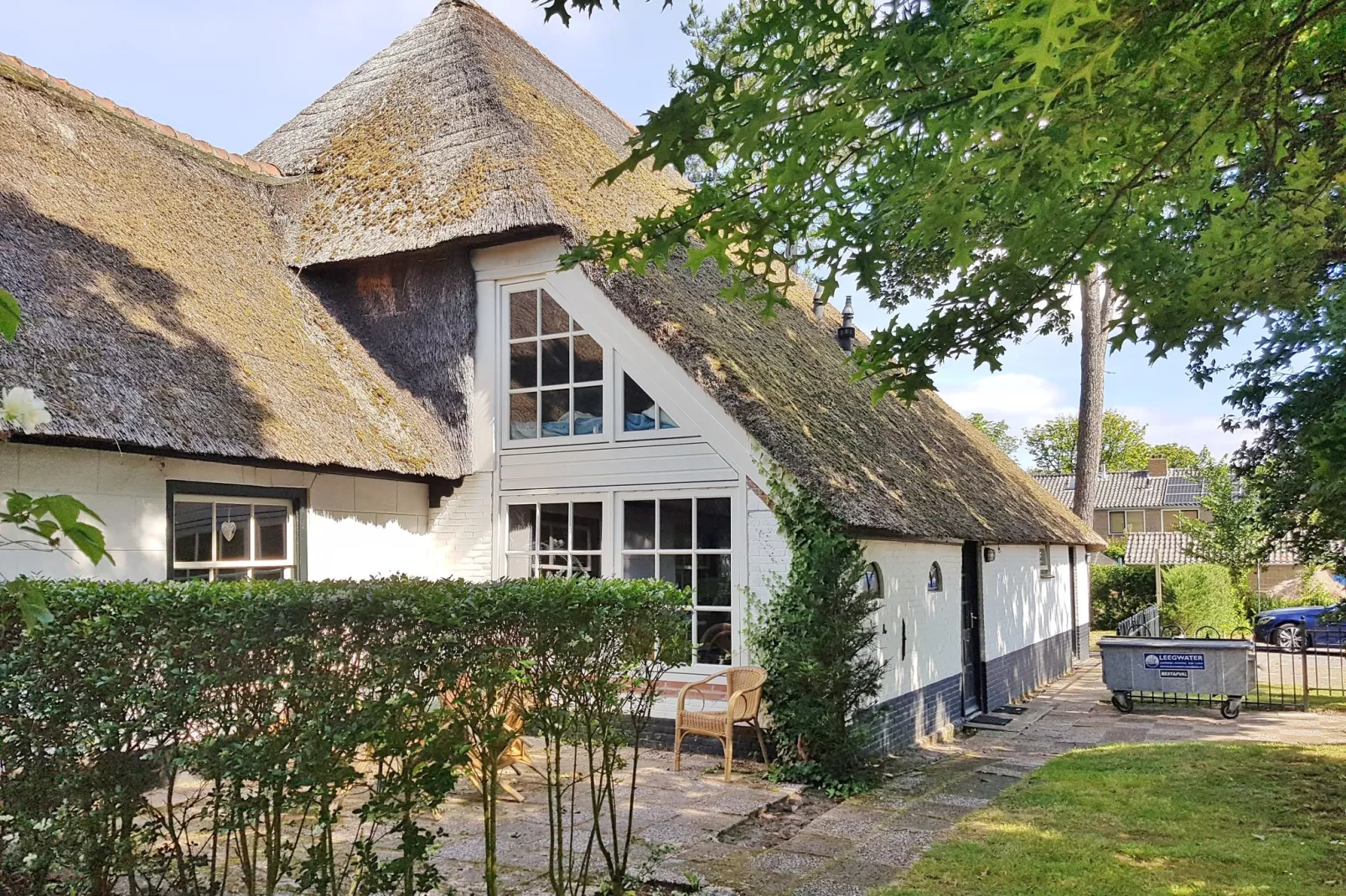 De Groene Lantaarn familie Villa-Buitenkant zomer