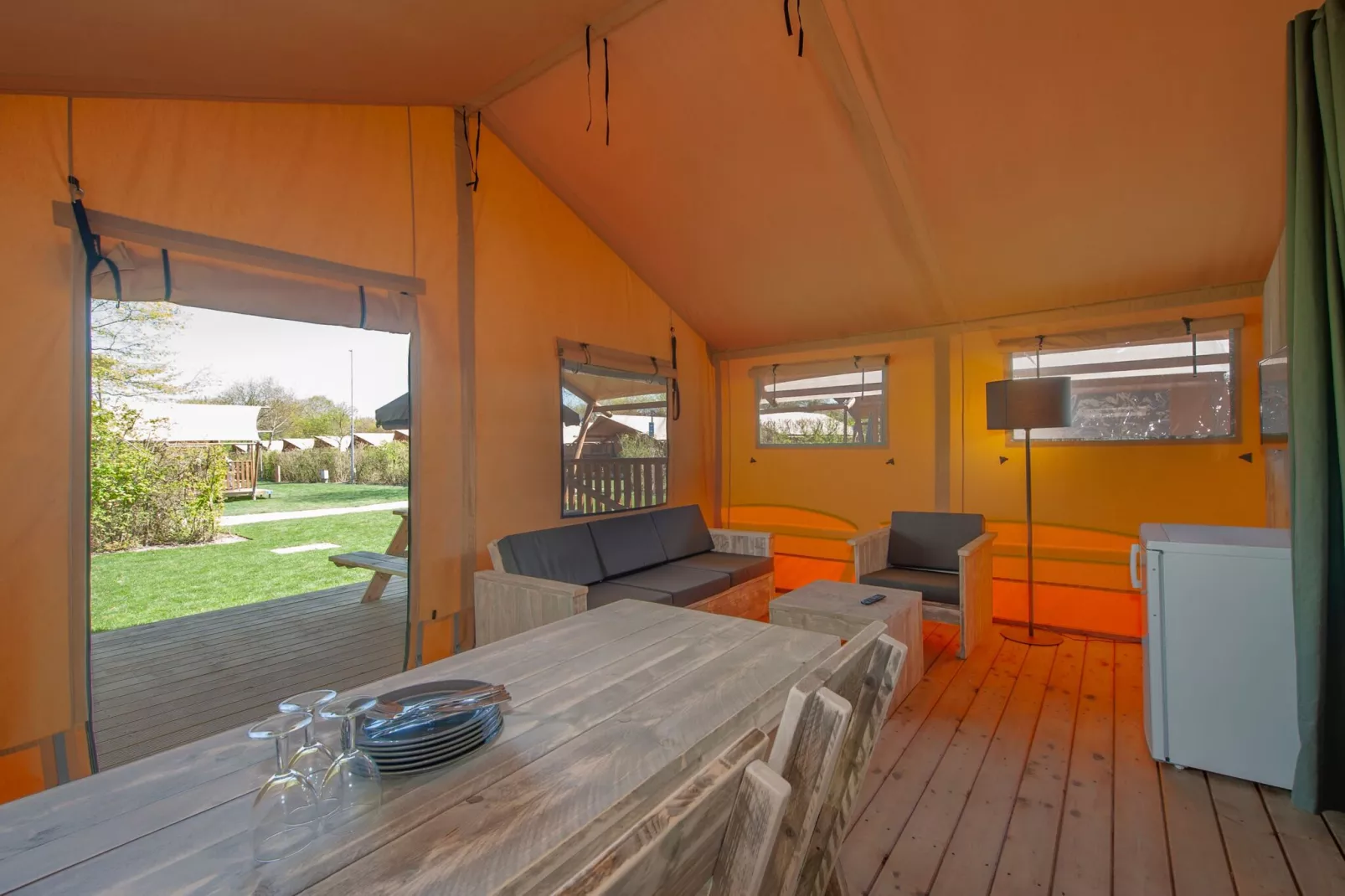Vakantiepark Hunzedal 17-Woonkamer