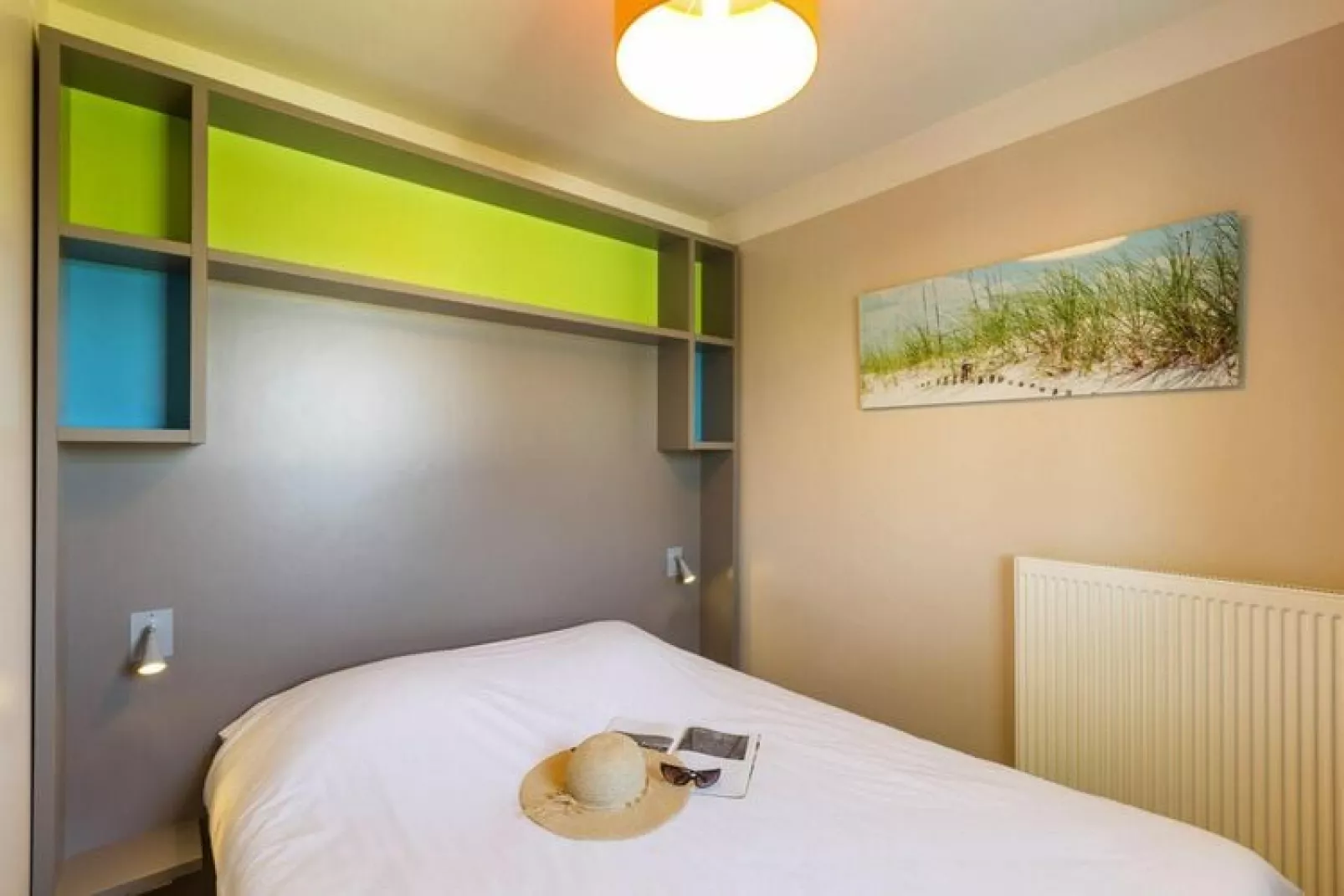 Residence Le Chant des Oiseaux Courseulles-sur-Mer - 24 Standard Apt 4 p - 1 bedroom-Slaapkamer