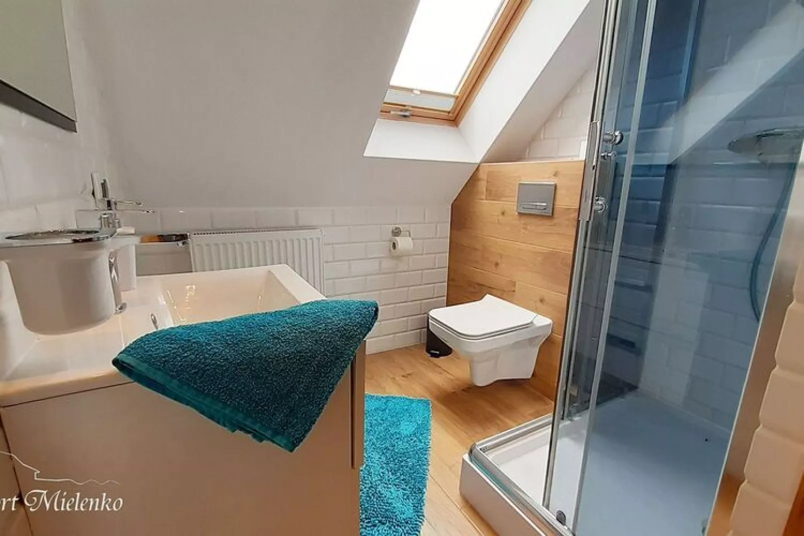 Dom MARCO POLO Mielenko-Badkamer