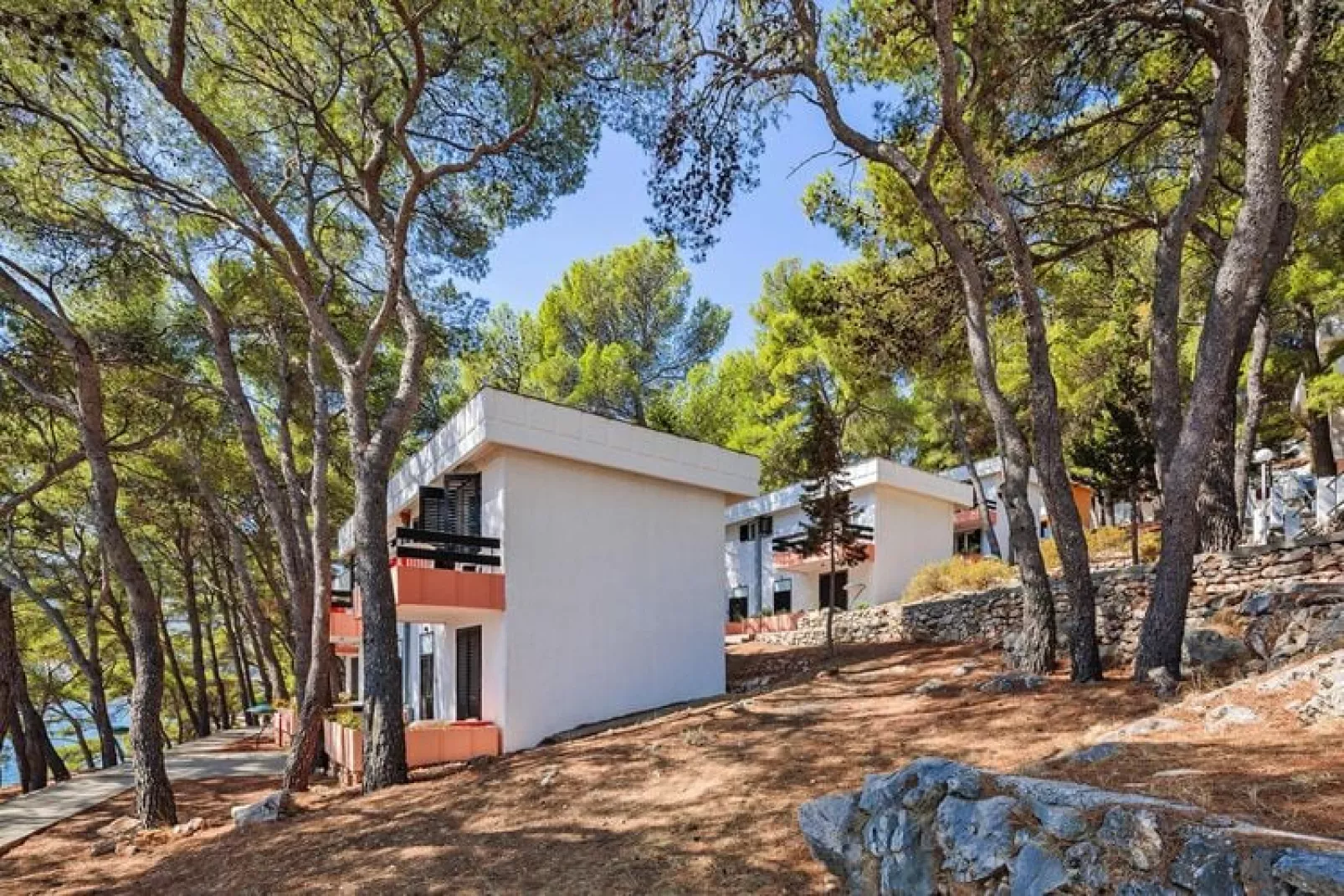Apartments Fontana Resort Jelsa - Deluxe two bedroom apartment suite 4&2 - 71 qm - 6 Pers