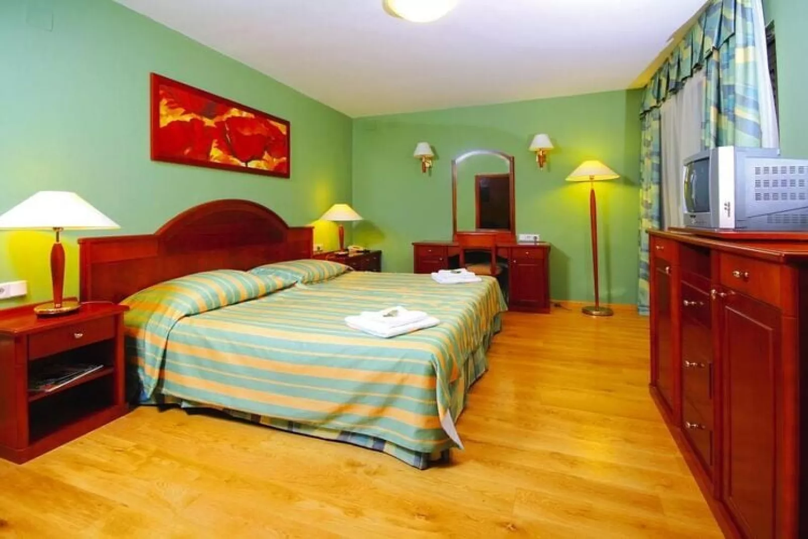 Apartments Fontana Resort Jelsa - Deluxe Studio 2 - 37 qm - 2 Pers-Slaapkamer
