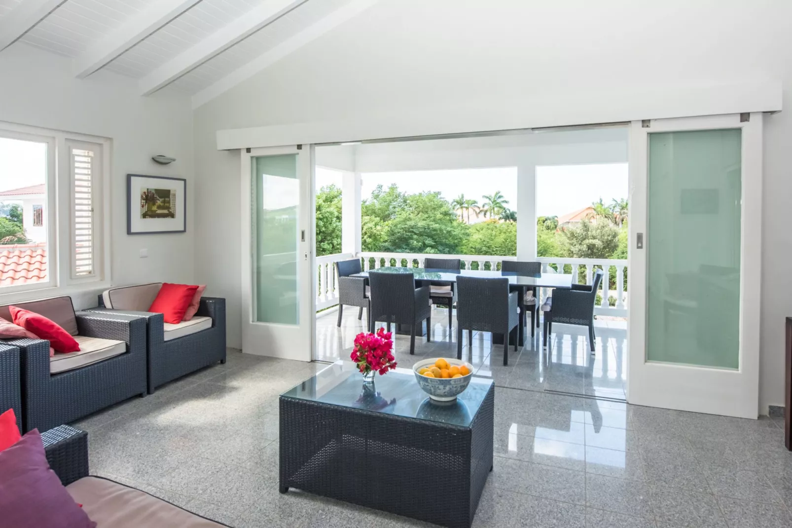 Caribbean Sea Coral Estate 6 pers-Woonkamer