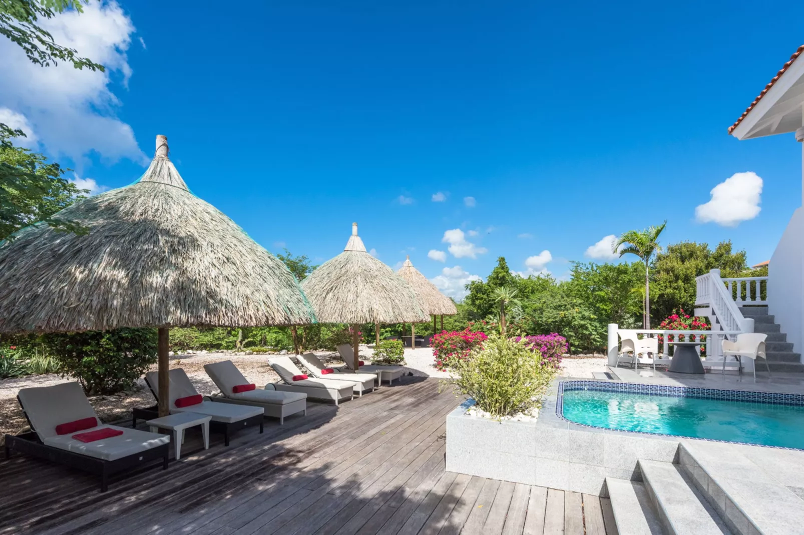 Caribbean Sea Coral Estate 6 pers-Tuinen zomer