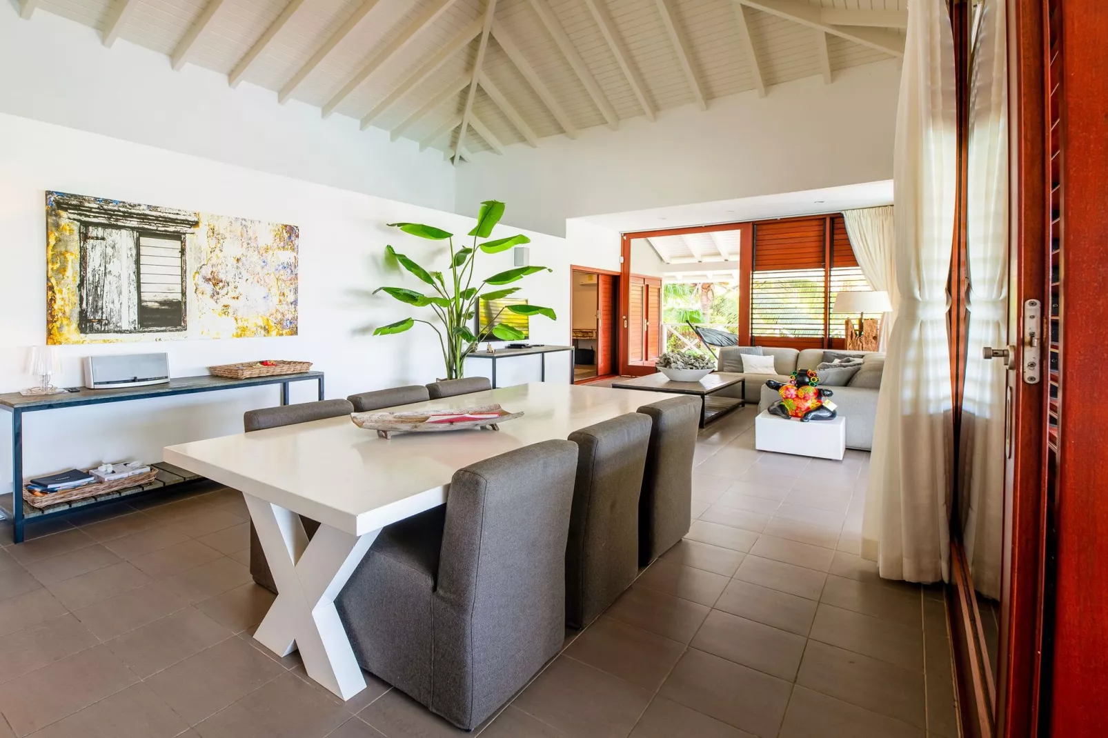Villa Kas Krioyo Boca Gentil-Eetkamer