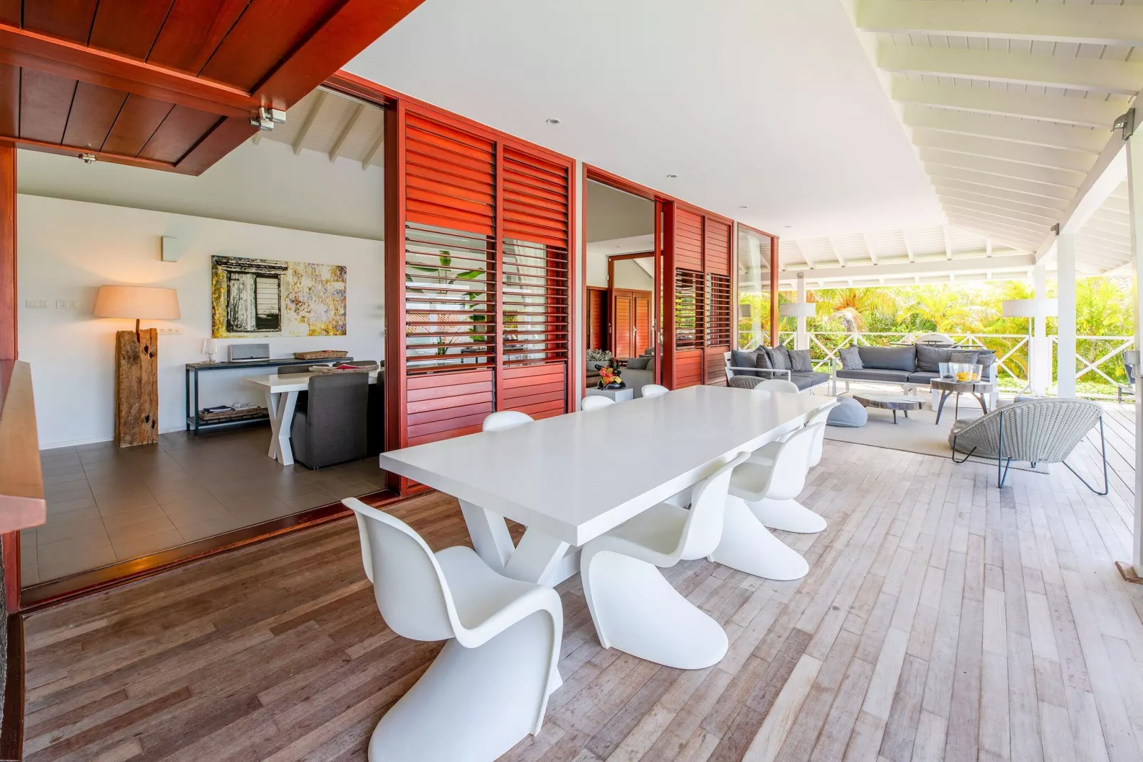Villa Kas Krioyo Boca Gentil-Terrasbalkon