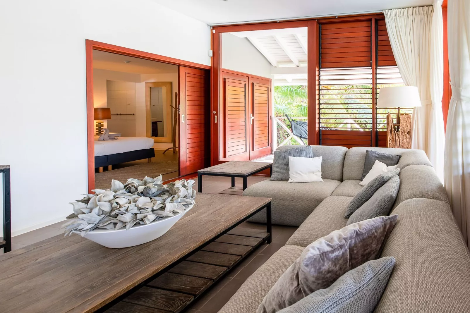 Villa Kas Krioyo Boca Gentil-Woonkamer
