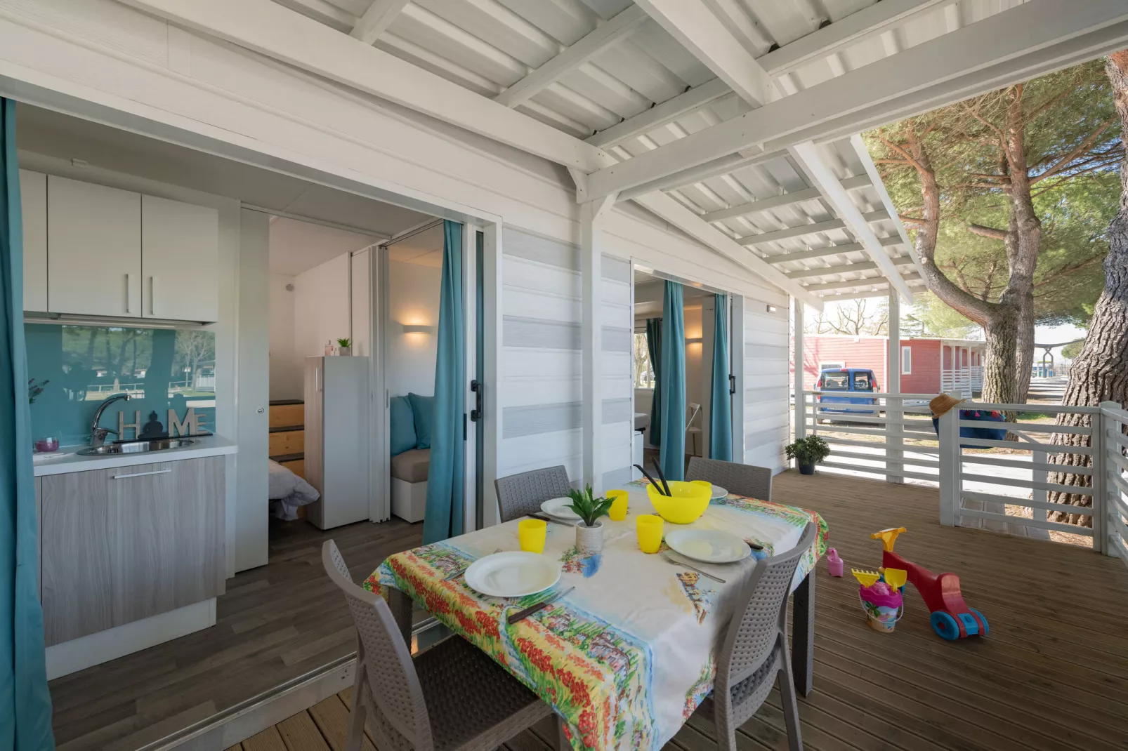 Antares Cesenatico-Terrasbalkon