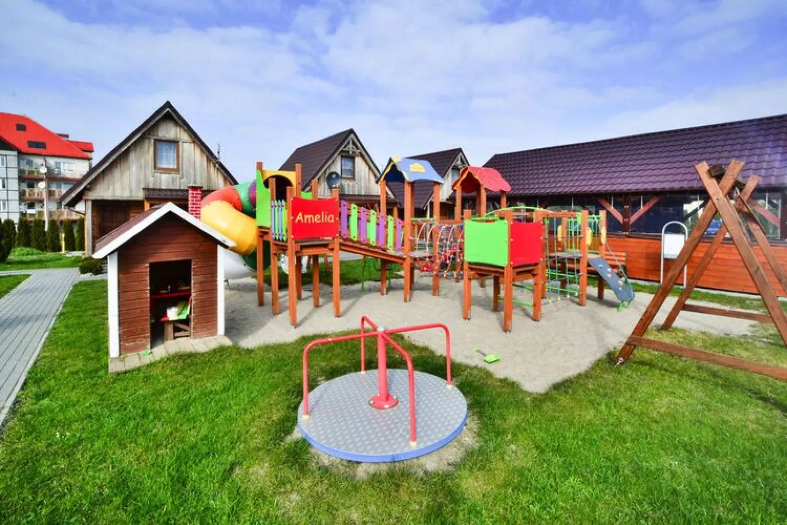 Całoroczny nowy domek dla 2 osób Ustronie Morskie-Parkfaciliteiten