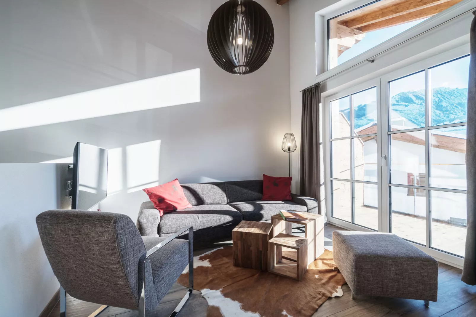 Green Garden Lodge A2 Walchen/Kaprun-Woonkamer