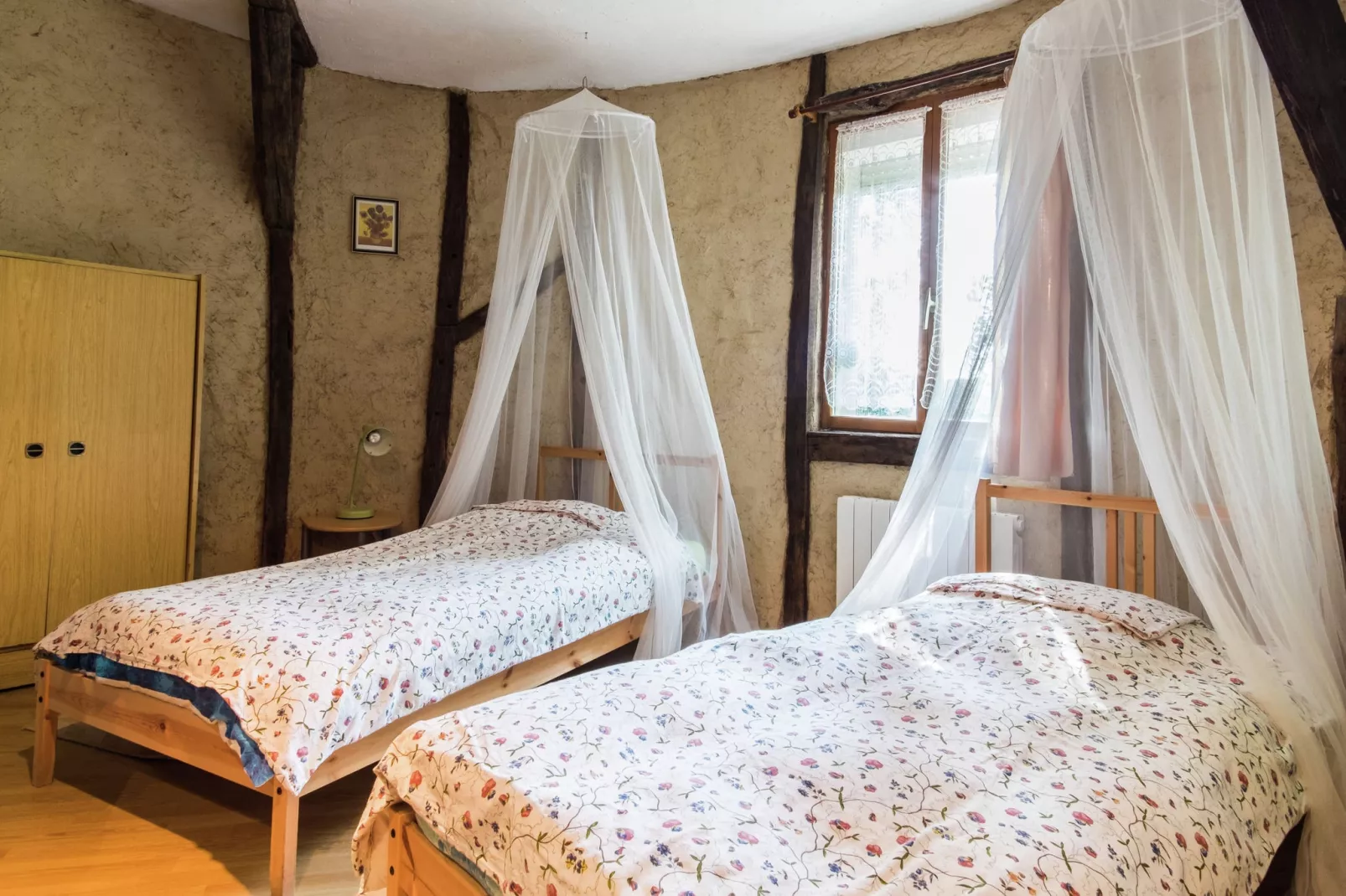 Maison troglodyte - La Tour-Slaapkamer
