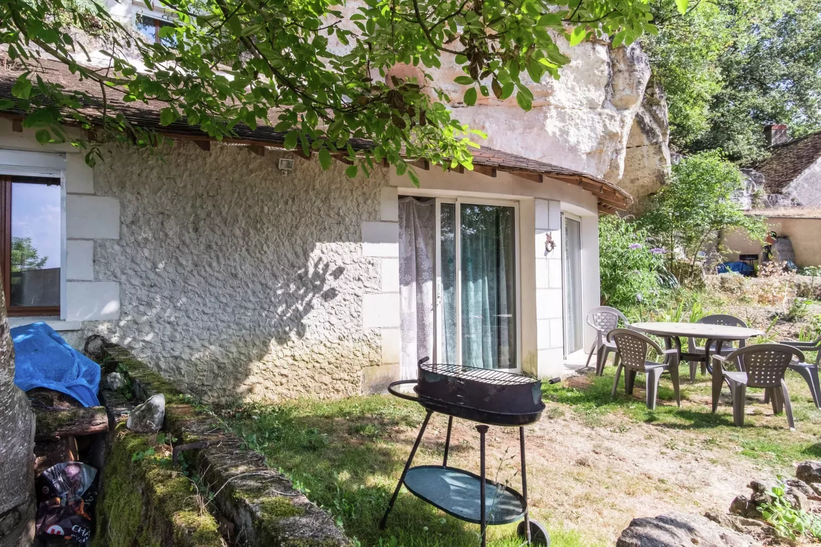 Maison troglodyte - La Tour-Terrasbalkon