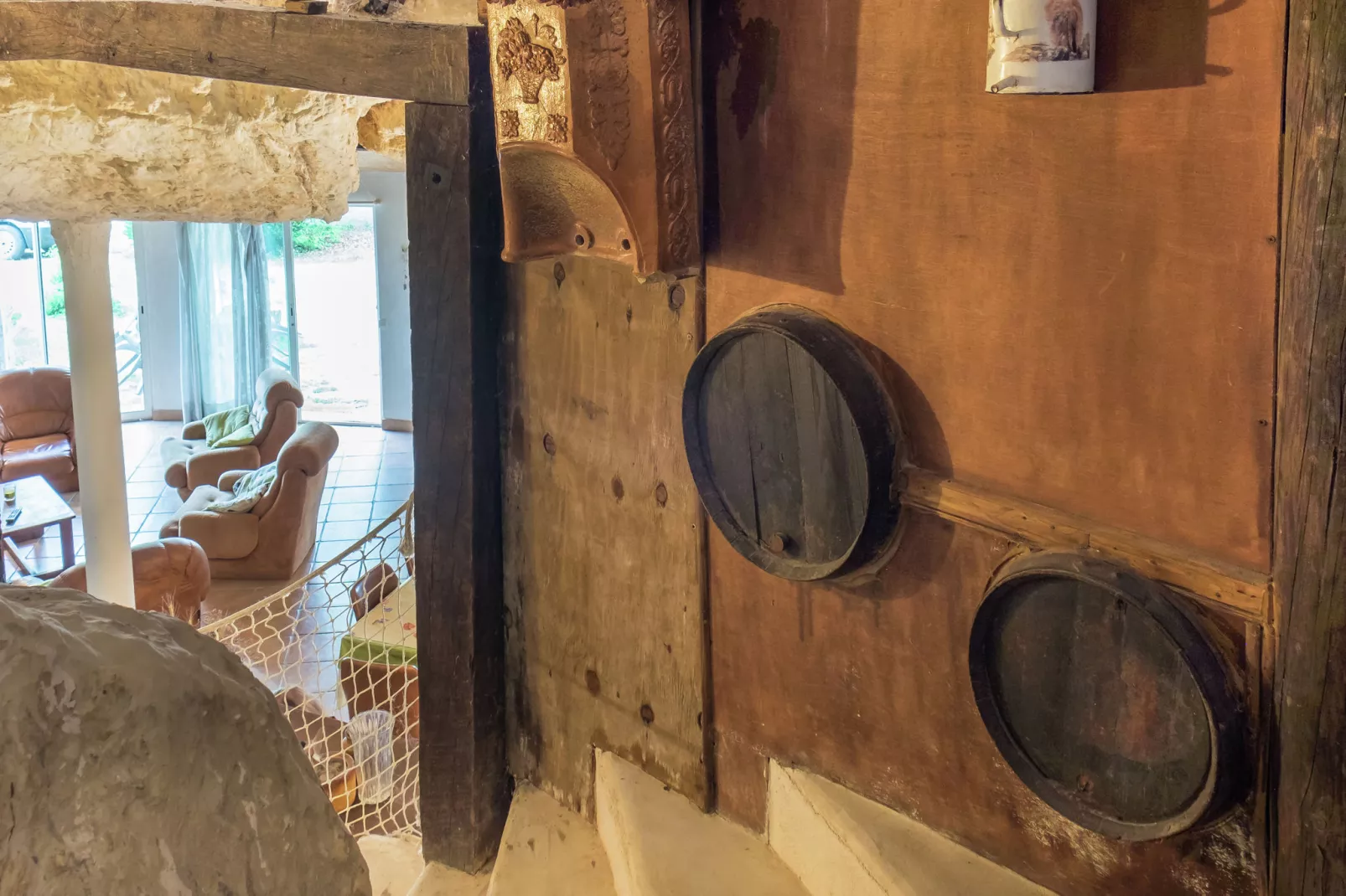 Maison troglodyte - La Tour-Sfeer