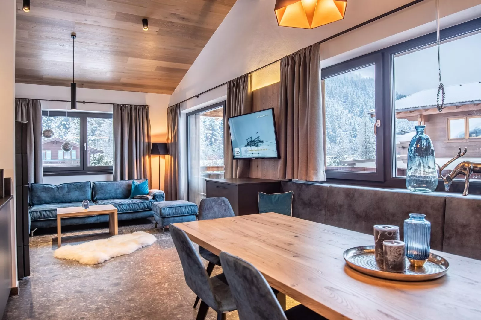 Feriendorf Das Dorf - Scheune/Badhaus-Eetkamer