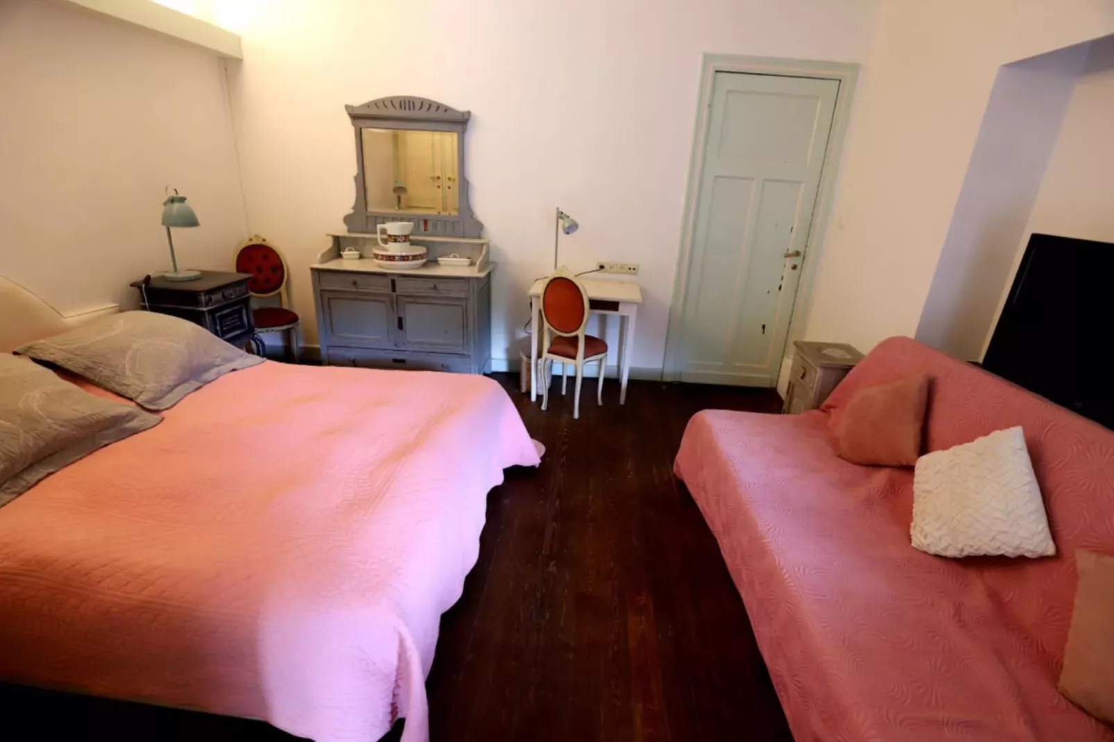 Domaine Le Ry d'Ave-Slaapkamer