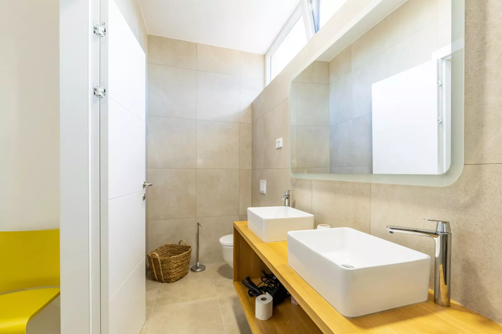 Vakantiehuis in Bilice met zwembad - Badkamer