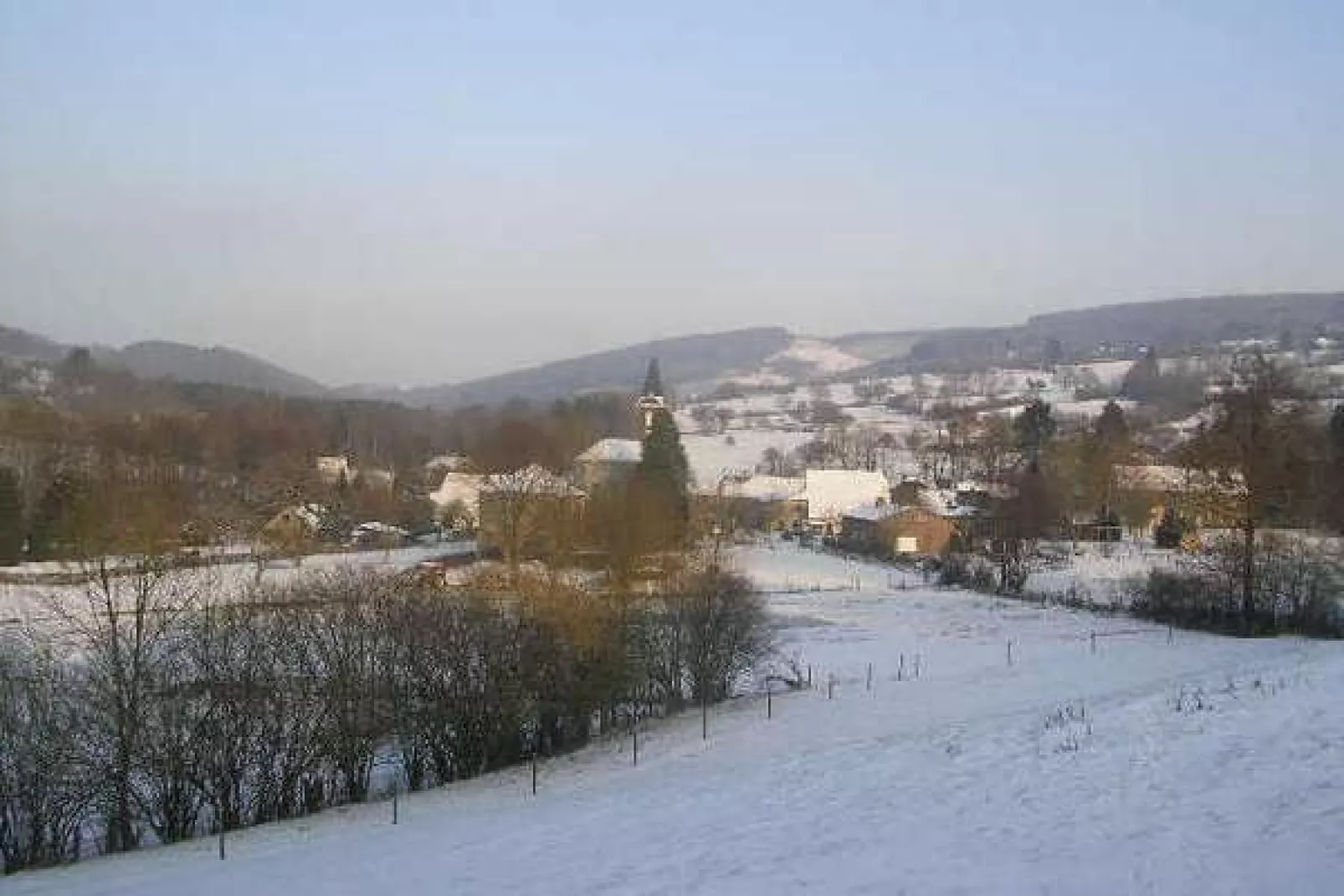Le Chaly-Uitzicht winter