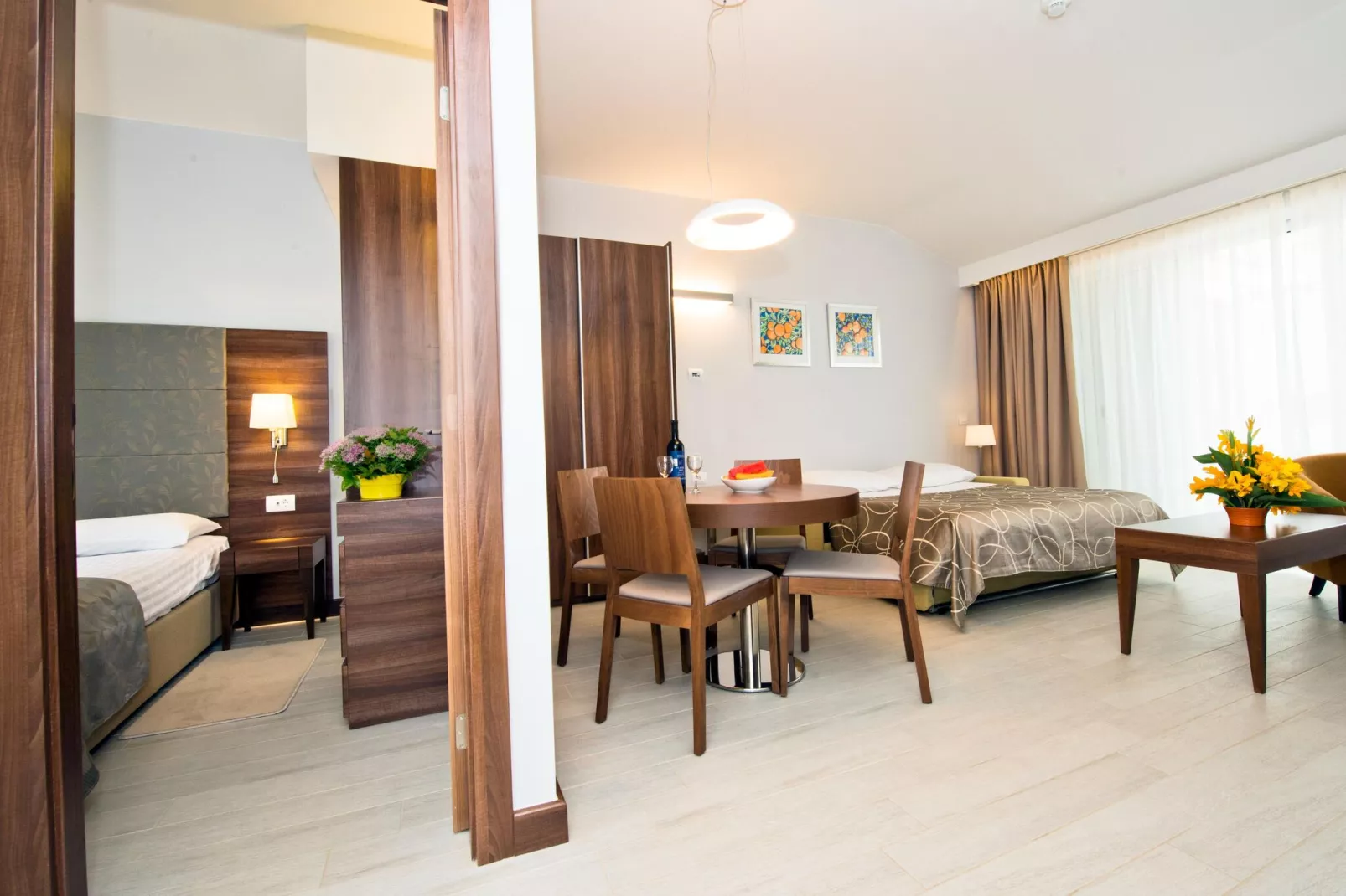 Zaton Holiday Resort - AP/4 Superior 4 Stars - 45qm  4 Pers-Woonkamer