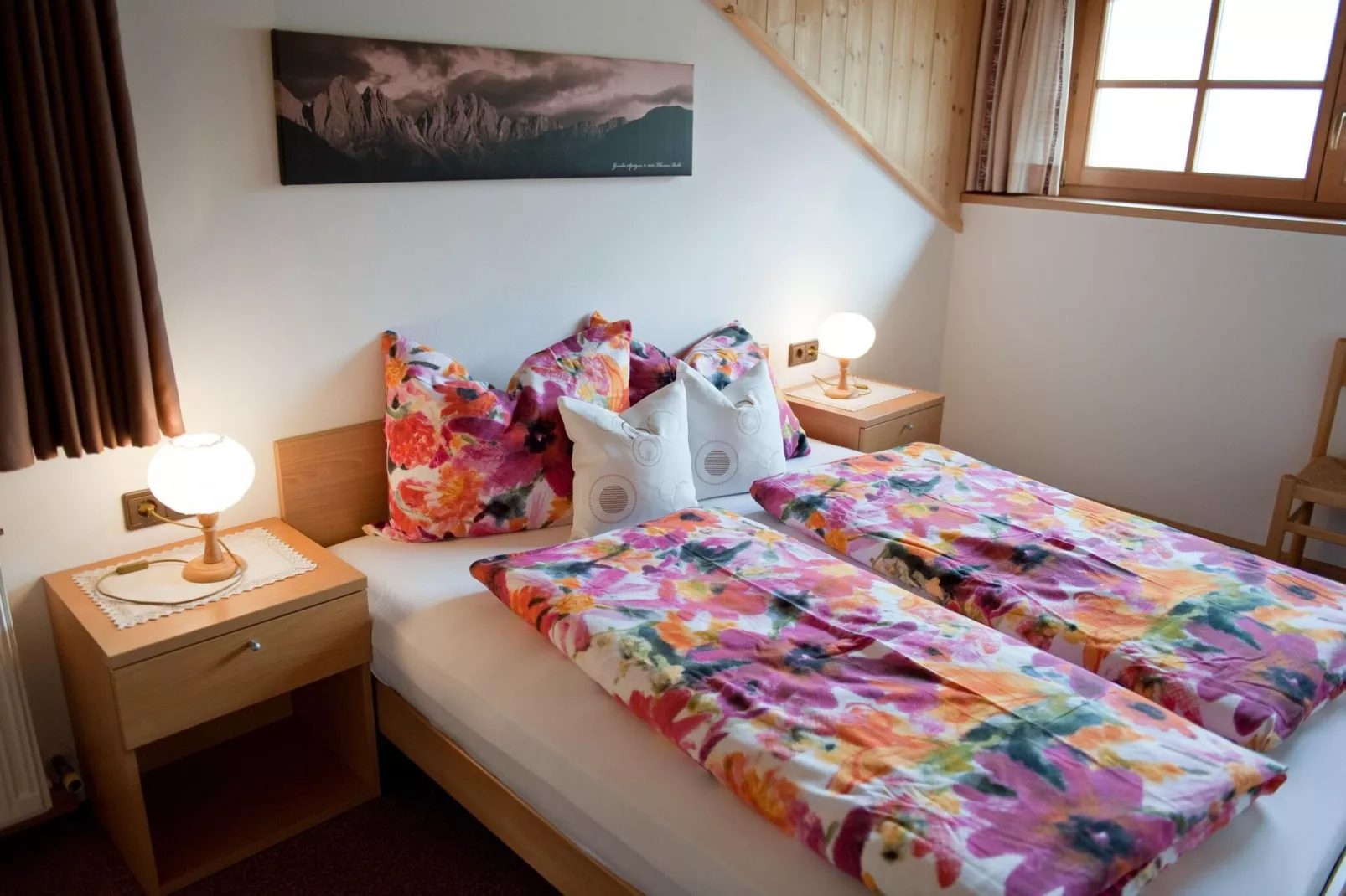 Niedermunthof Villnöß - Fermeda-Slaapkamer