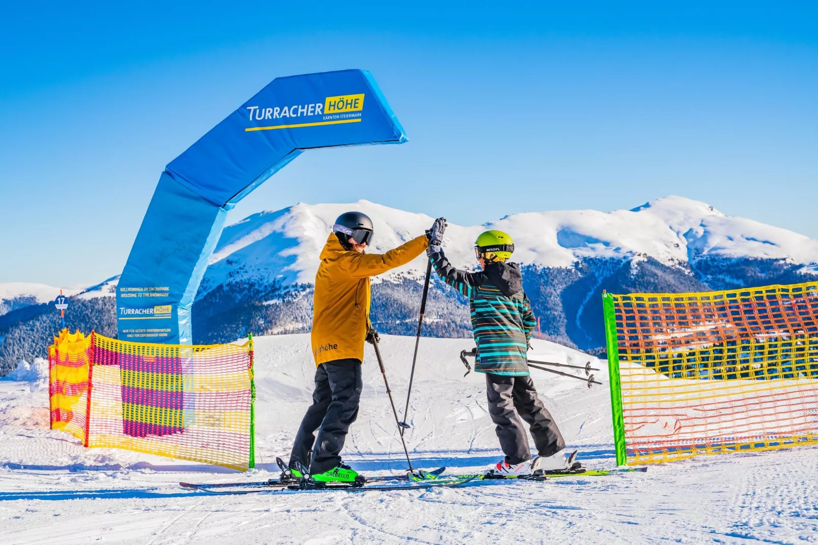 Alpenpark Turrach 14-Gebied winter 5km