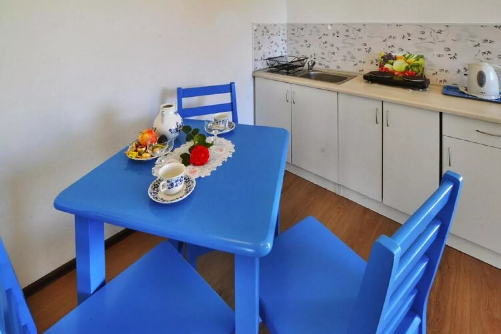 Parterowy domek wakacyjny 25 m2 studio Jarosławiec-Keuken