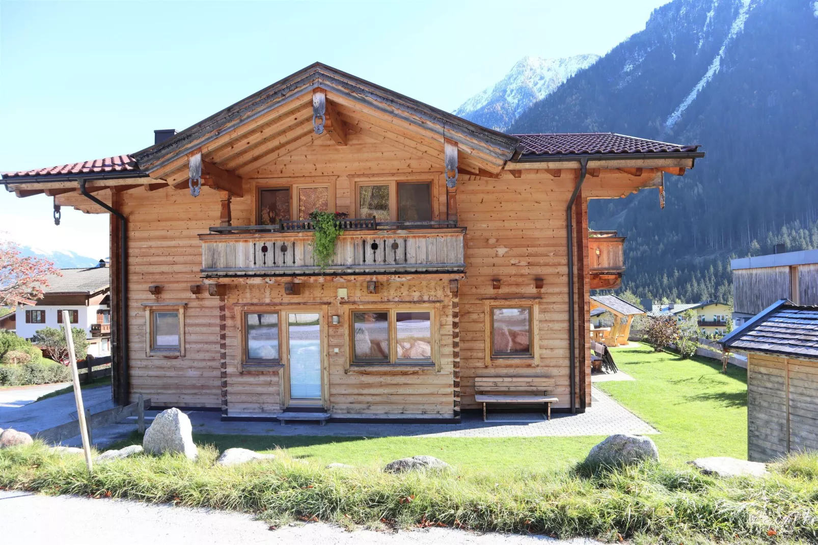 Chalet Wasserfall-Buitenkant zomer