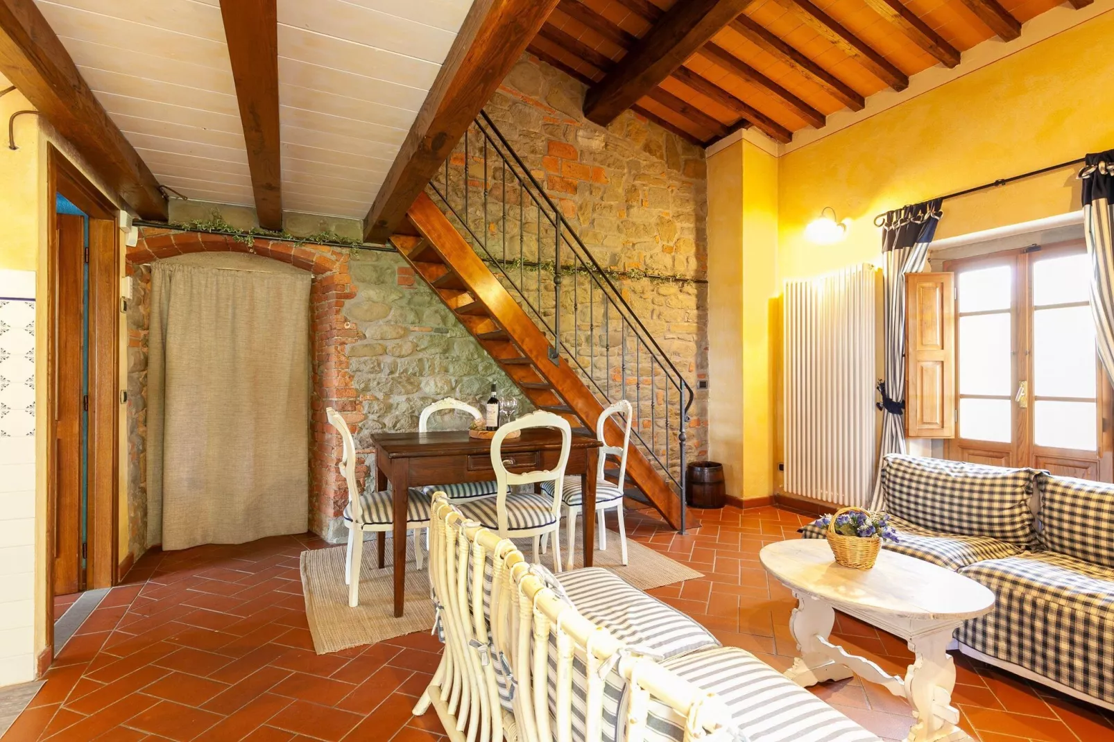 Podere Campiglia-Woonkamer