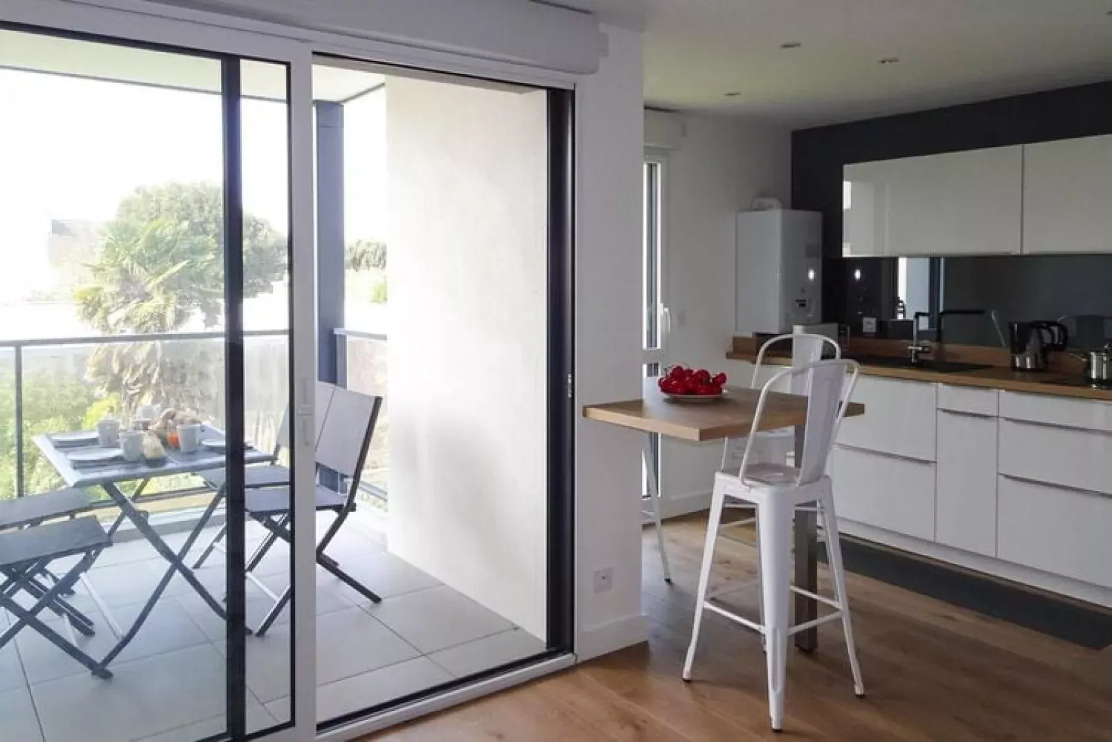 Holiday flat Concarneau-Keuken