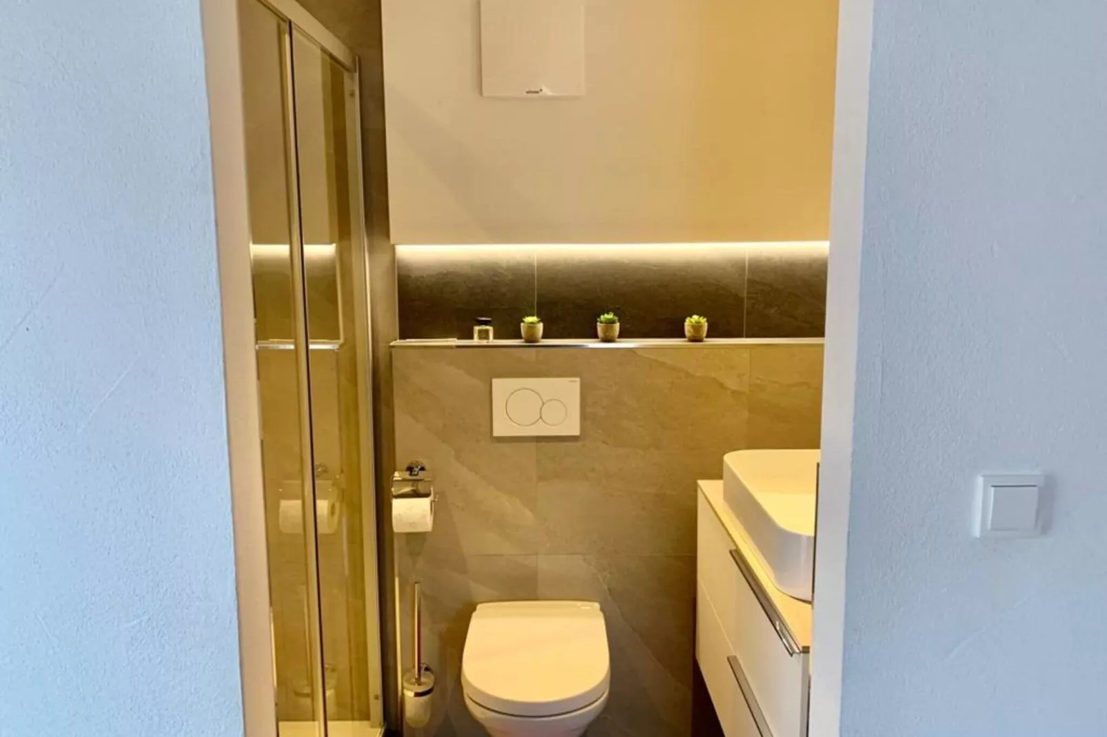 Apartment Hollaus-Badkamer