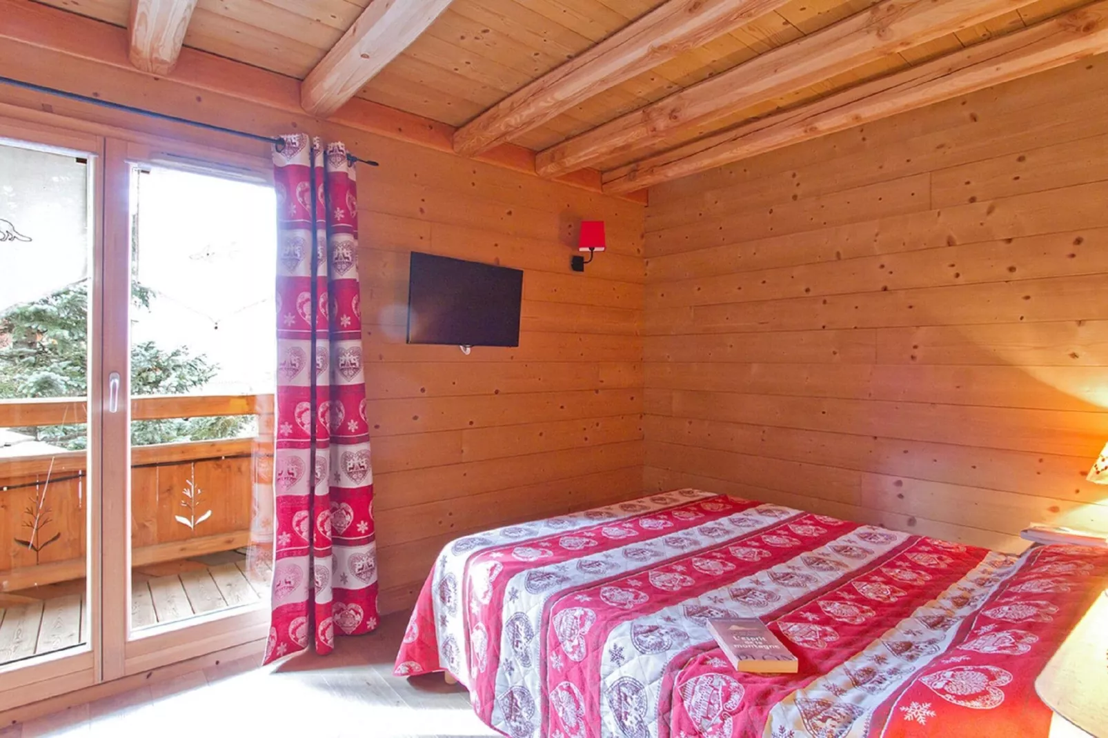 Chalet Le Renard Lodge-Slaapkamer