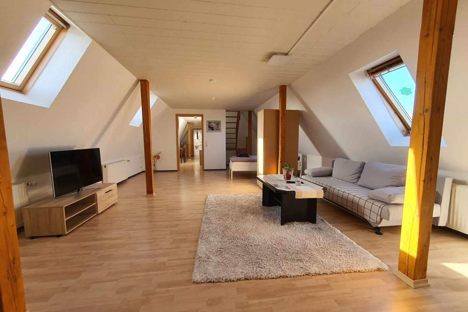 Ferienwohnung Zengin - Woonkamer
