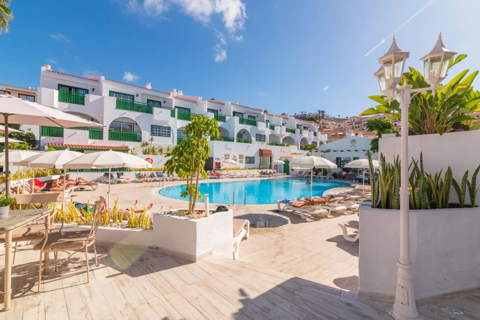 Costa Adeje 1dormitorio 3adults or 2adults 2kids-Zwembad