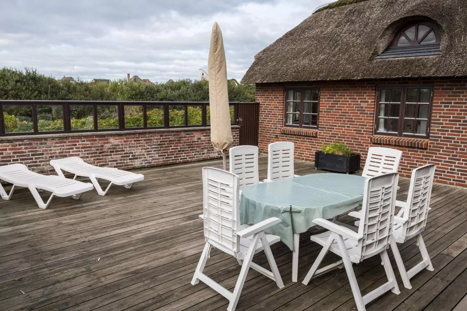 Afgelegen strandhuis op Fano-By Traum-Buitenlucht