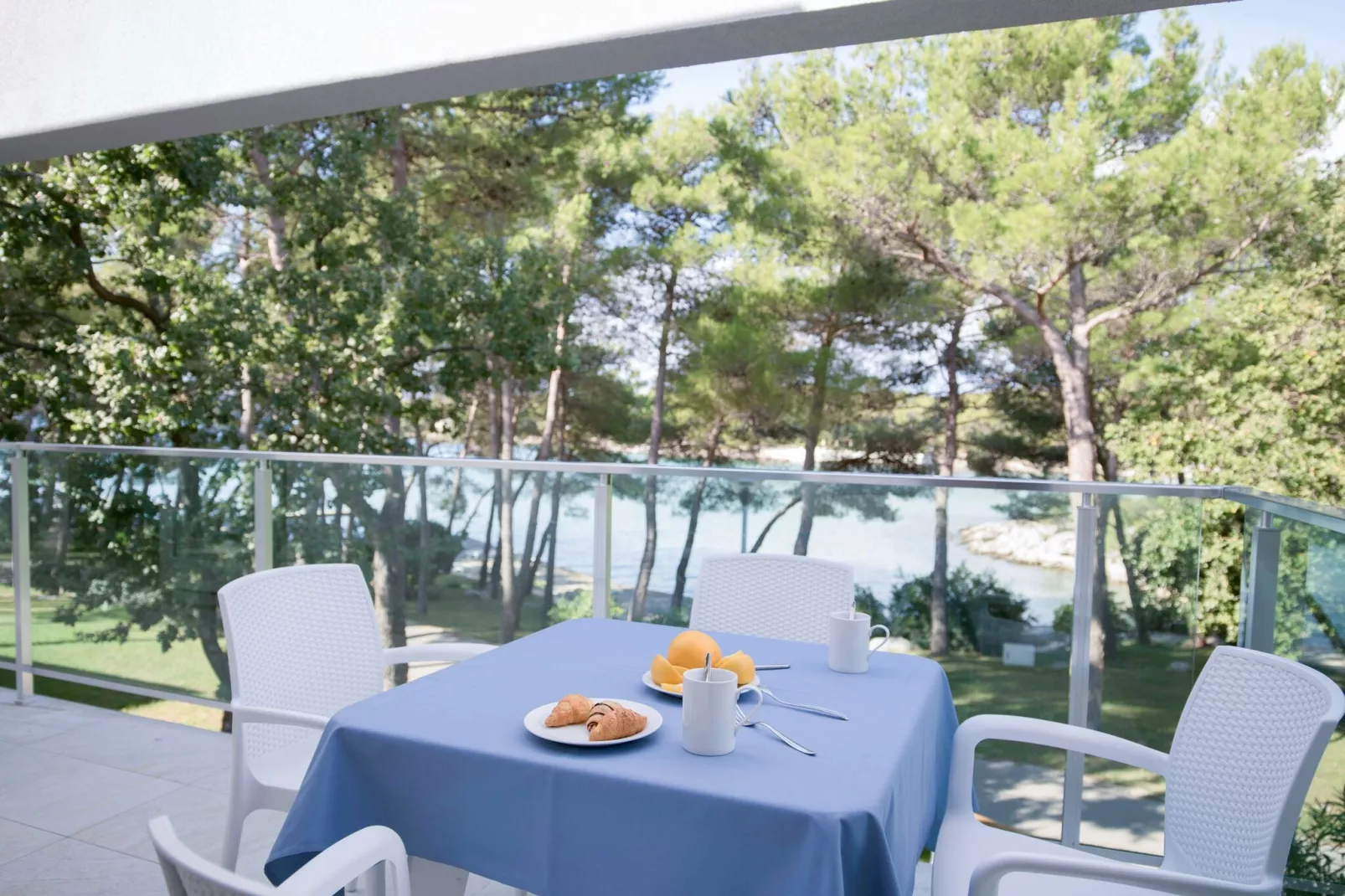 Residence Premium Crvena Luka Family Apartment 88 qm Park view-Terrasbalkon
