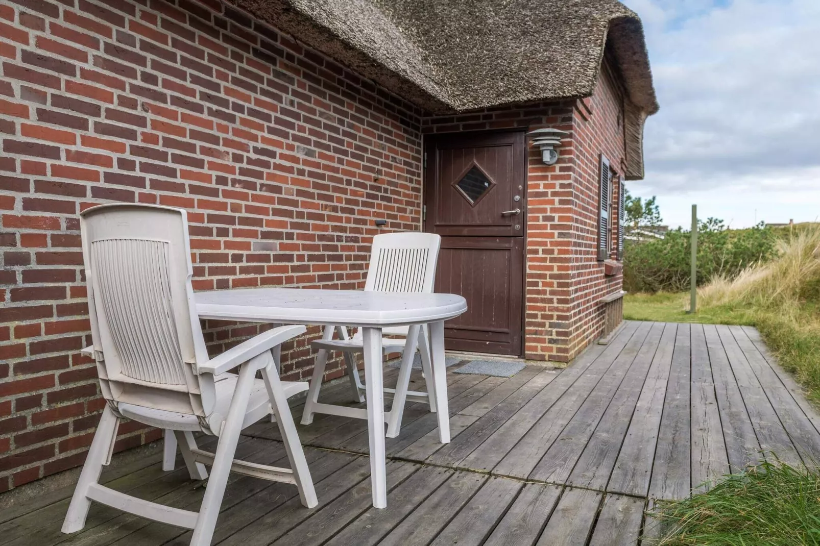 Afgelegen strandhuis op Fano-By Traum-Buitenlucht