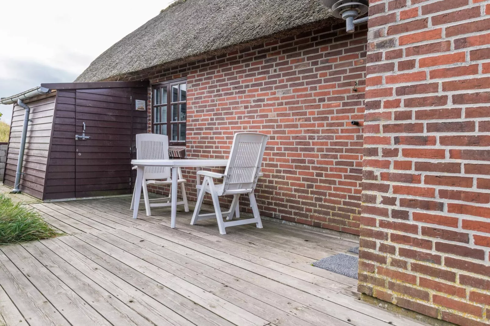 Afgelegen strandhuis op Fano-By Traum-Buitenlucht