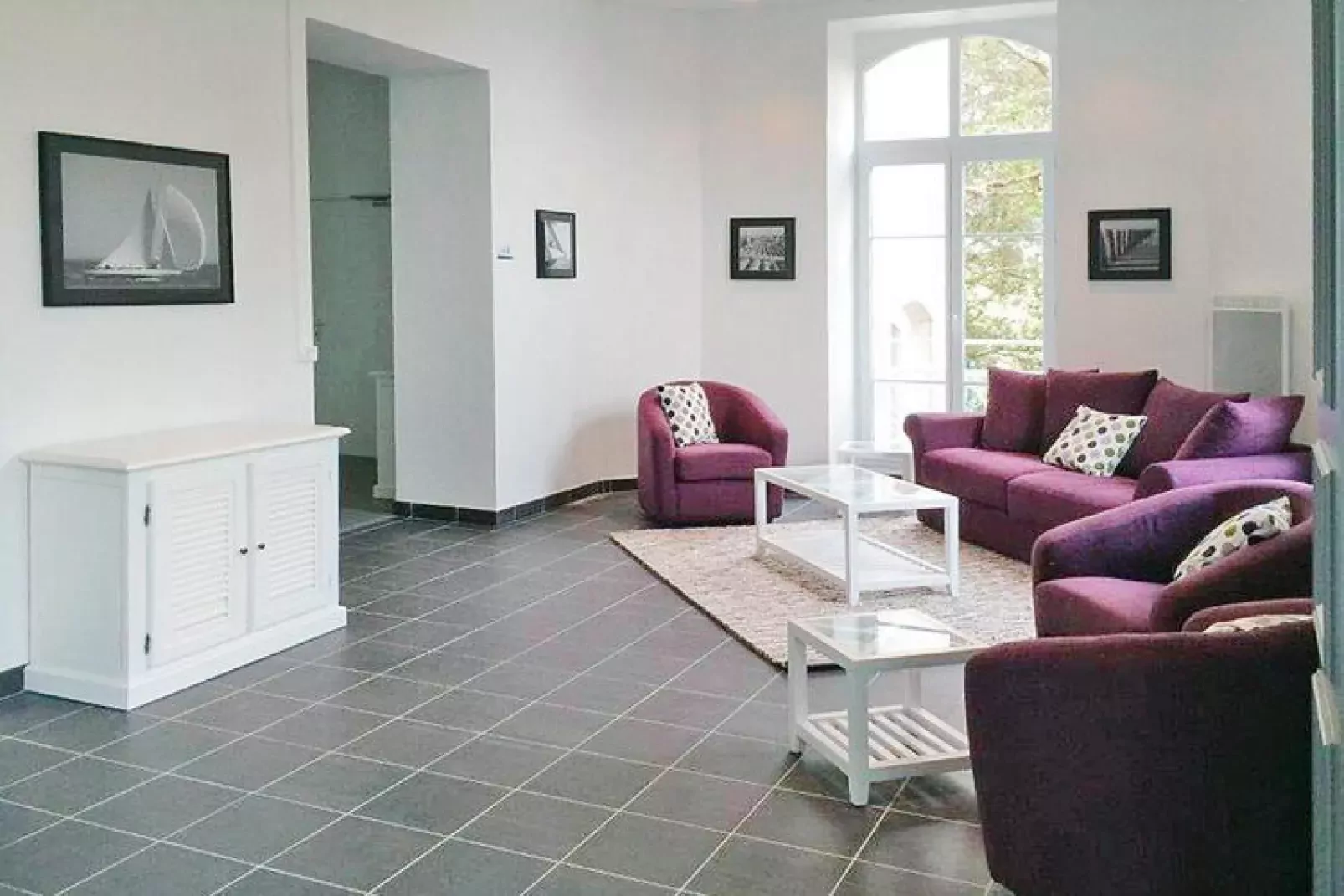 Residence Le Domaine de la Baie Audierne //  T 4 Duplex / 8 Pers-Woonkamer