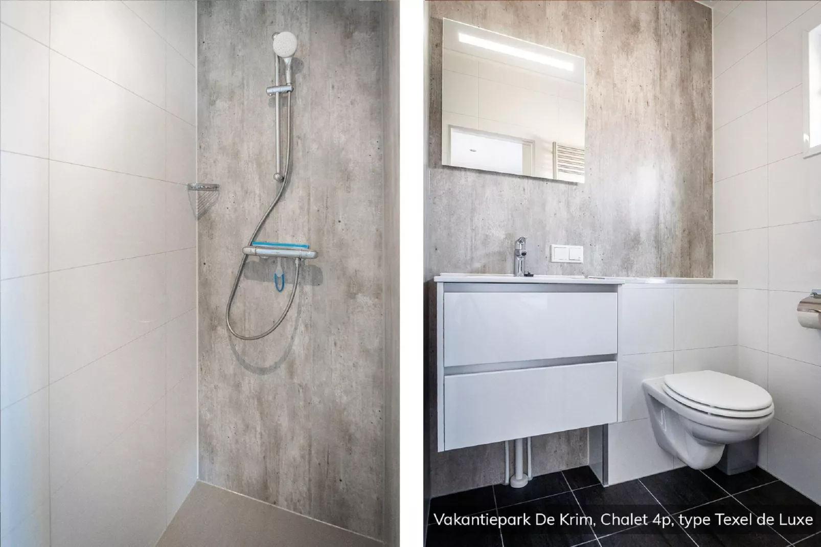 Vakantiepark de Krim 16-Badkamer