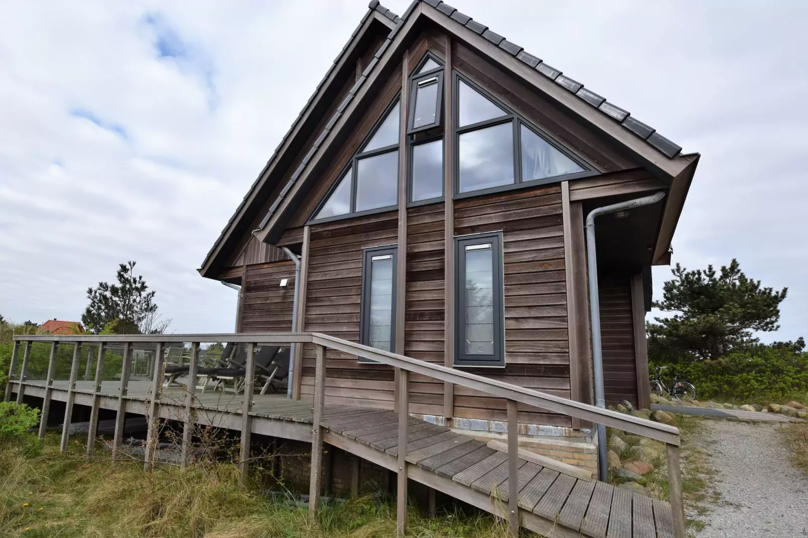 Villa Vlieland 10p-Buitenkant zomer