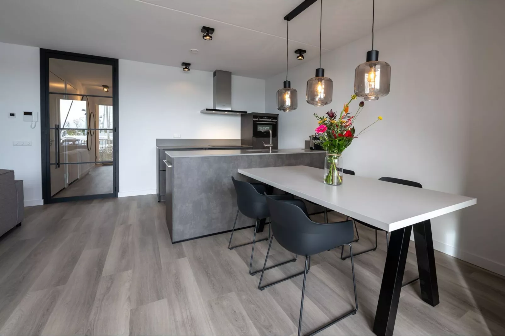 Harbour Loft 1i Résidence Marina havenzicht-Keuken